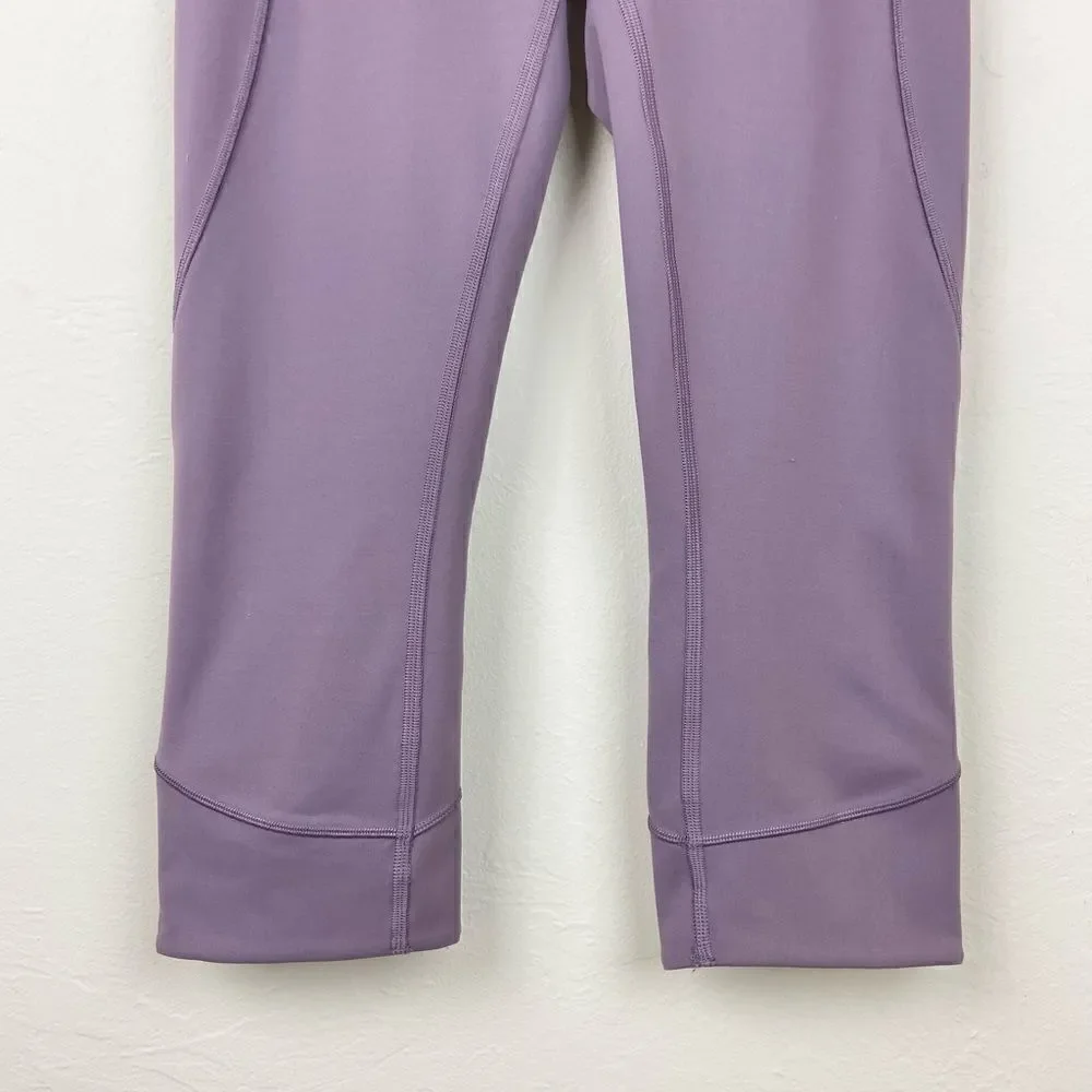 Lululemon In the Movement Crop Leggings - Smoked Mulberry